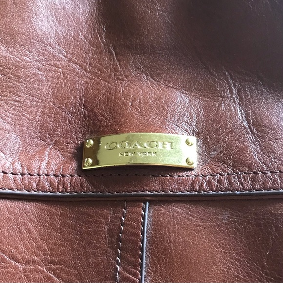 COACH - Brown Leather Riding Boots - Size 6 - Picture 9 of 12